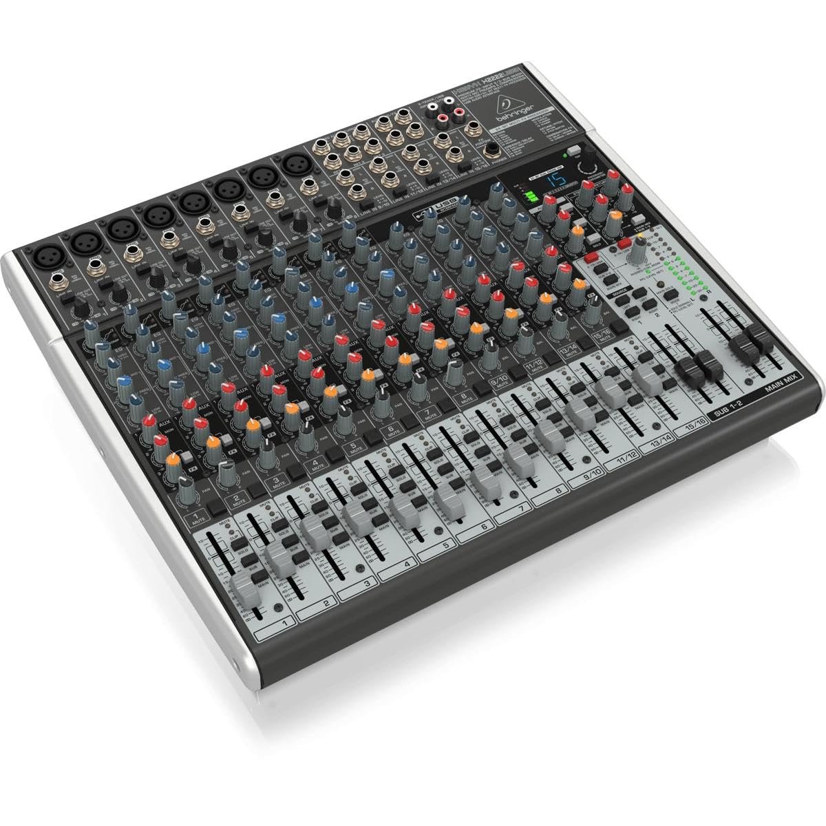 22-Input 2/2-Bus Mixer with Mic Preamps Y7601