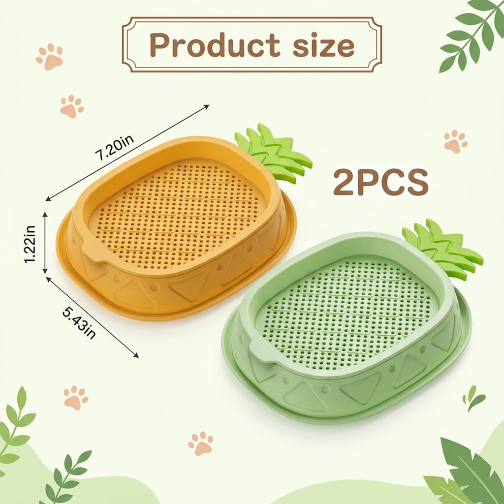 2 Pack Hydroponic Cat Grass Planter V993
