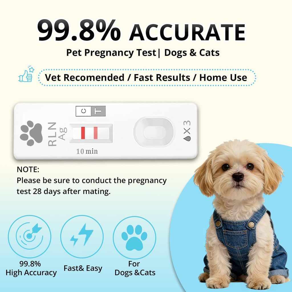 Dog & Cat Pregnancy Test Kit 1 Pack Blood Test G2598