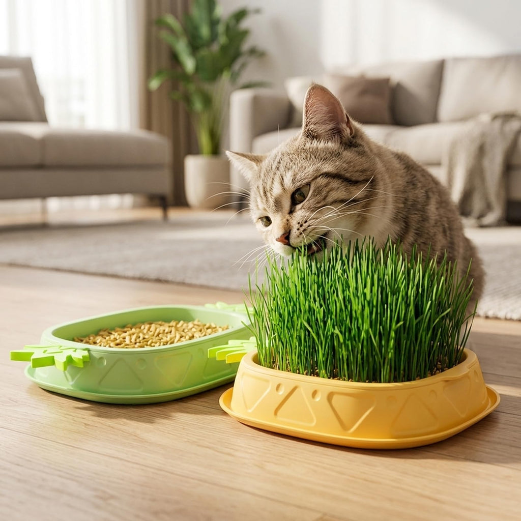 2 Pack Hydroponic Cat Grass Planter V993