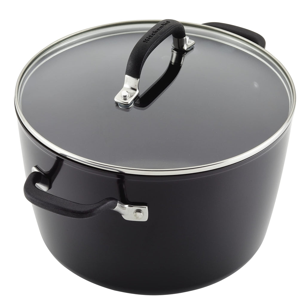 Hard Anodized Nonstick 8-Quart Stock Pot with Lid D780