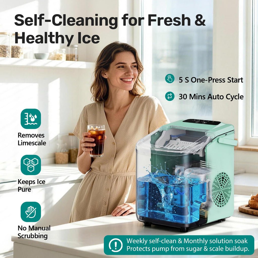 Countertop Ice Maker with Self-Cleaning I98250