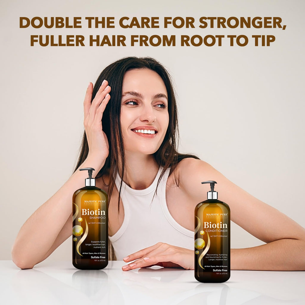 Biotin Shampoo and Conditioner Set 2x16 Fl oz A5422