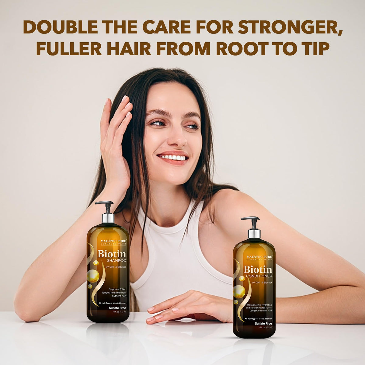 Biotin Shampoo and Conditioner Set 2x16 Fl oz A5422