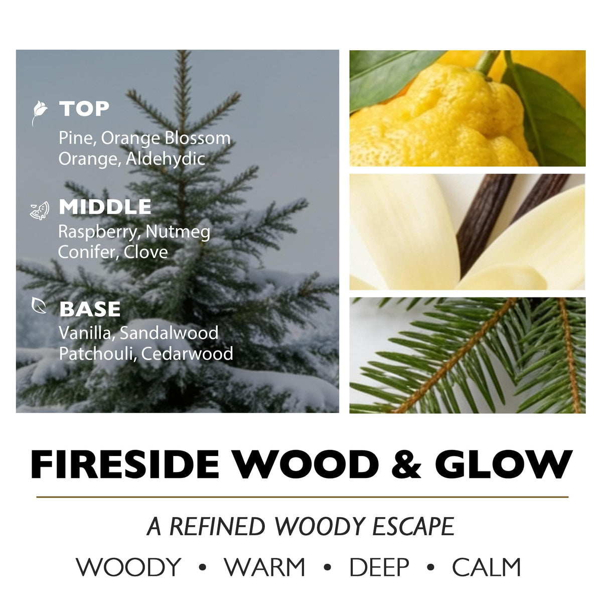 18oz Soy Wax 4-Wick Scented Candle T631