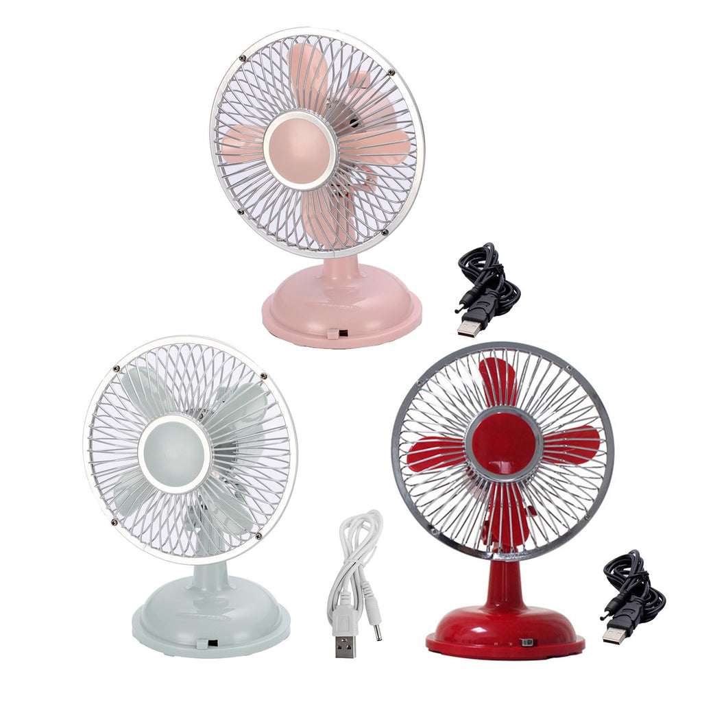 2-Speed Oscillating Desk Fan D493