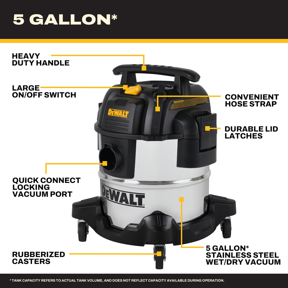 5 Gallon Wet and Dry Shop Vacuum with Blower N474893