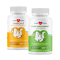 Milk Thistle + Omega 3 for Dogs Bundle with EPA & DHA U885