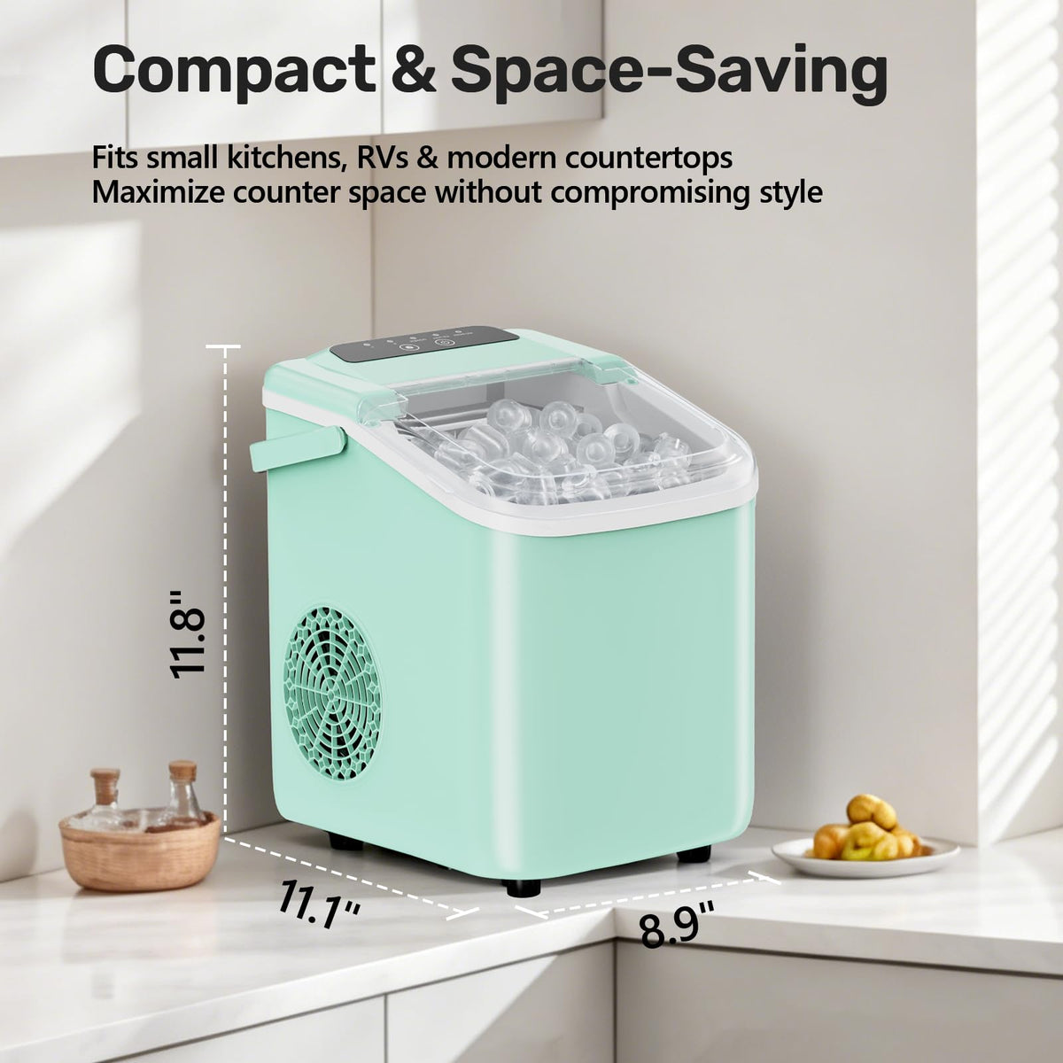 Countertop Ice Maker with Self-Cleaning I98250