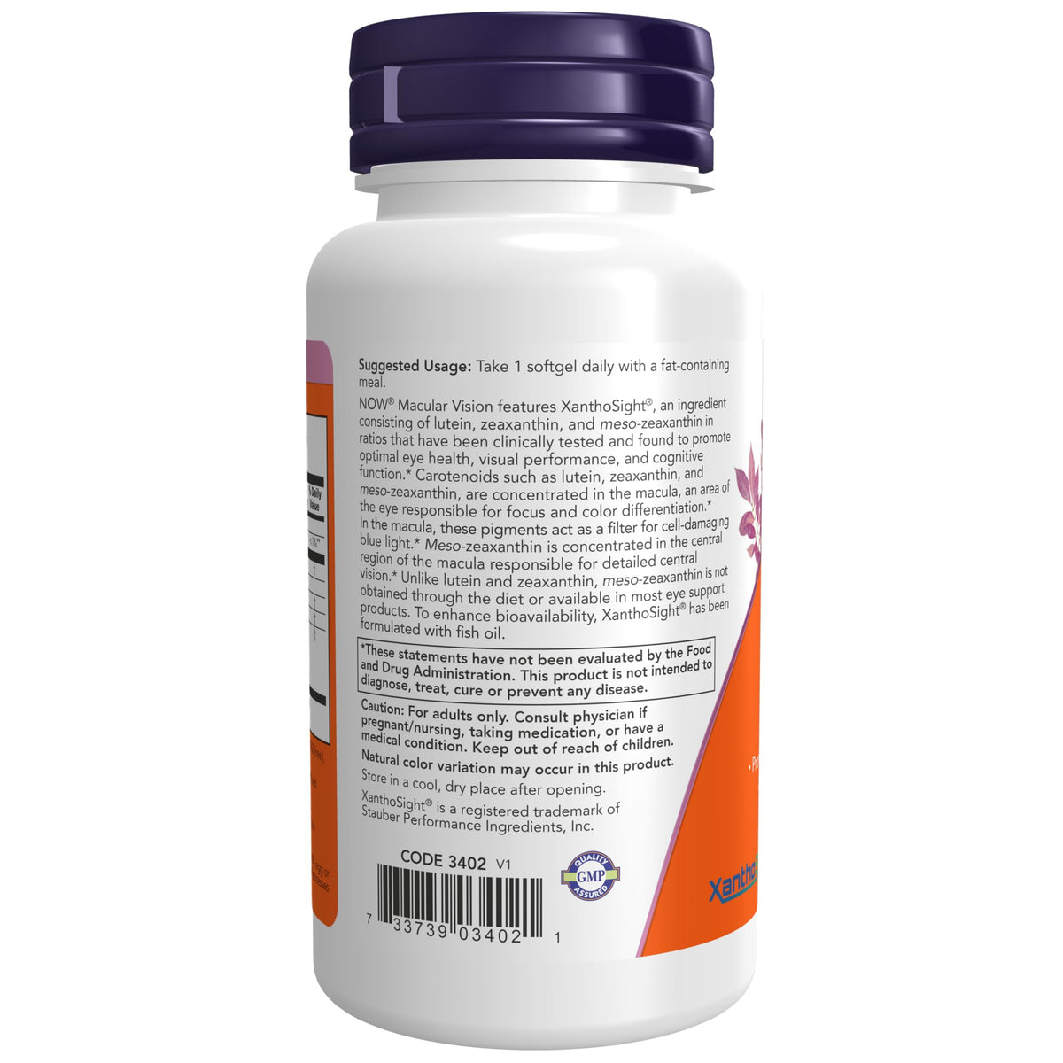 Macular Vision Softgel 50 Softgels F485