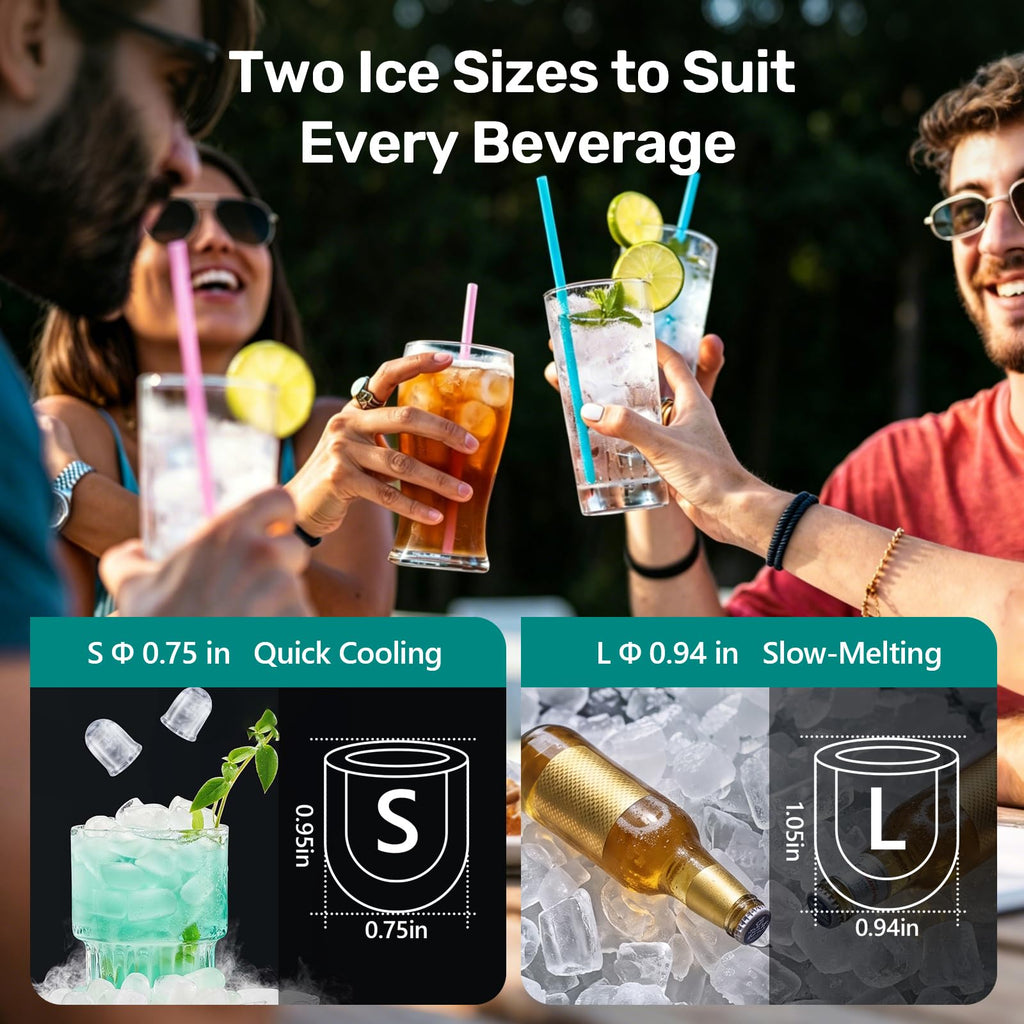 Countertop Ice Maker with Self-Cleaning I98250