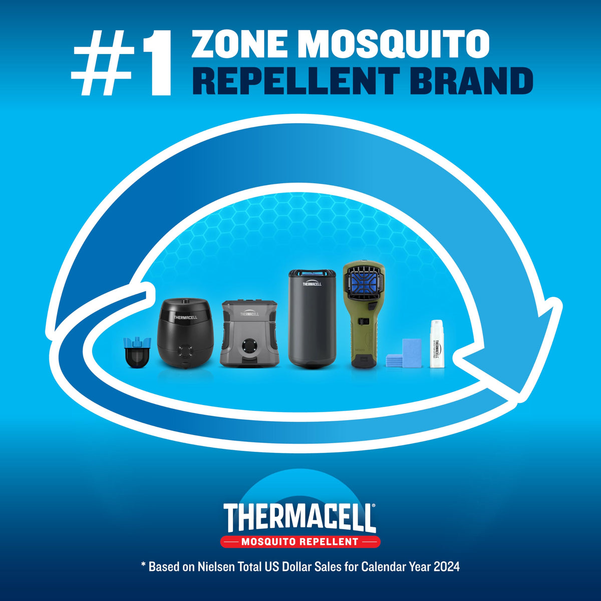 Rechargeable Mosquito Repellent with 9-Hour Battery C1401