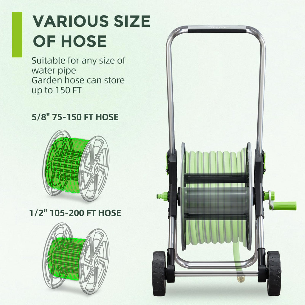 Garden Hose Reel Cart B505566
