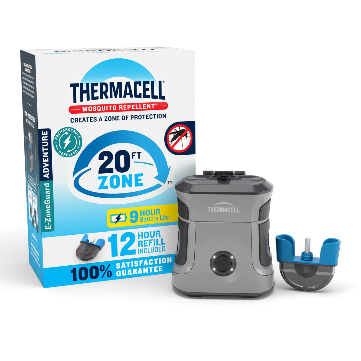 Rechargeable Mosquito Repellent with 9-Hour Battery C1401