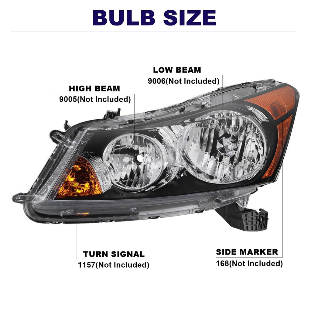 Headlights with Amber Reflector L288619