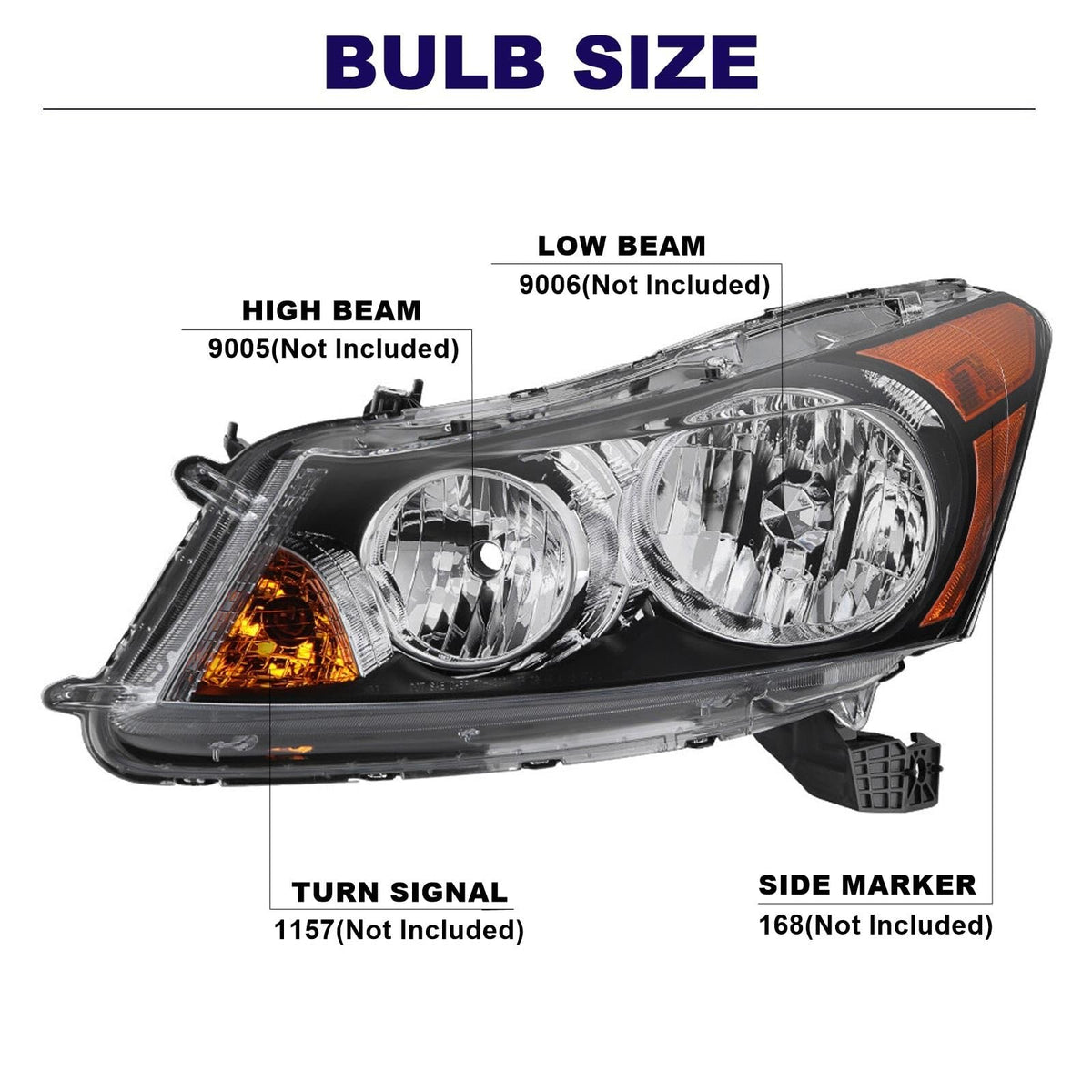 Headlights with Amber Reflector L288619