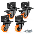 2 Inch Side Mount Caster Wheels Set of 4 J5870