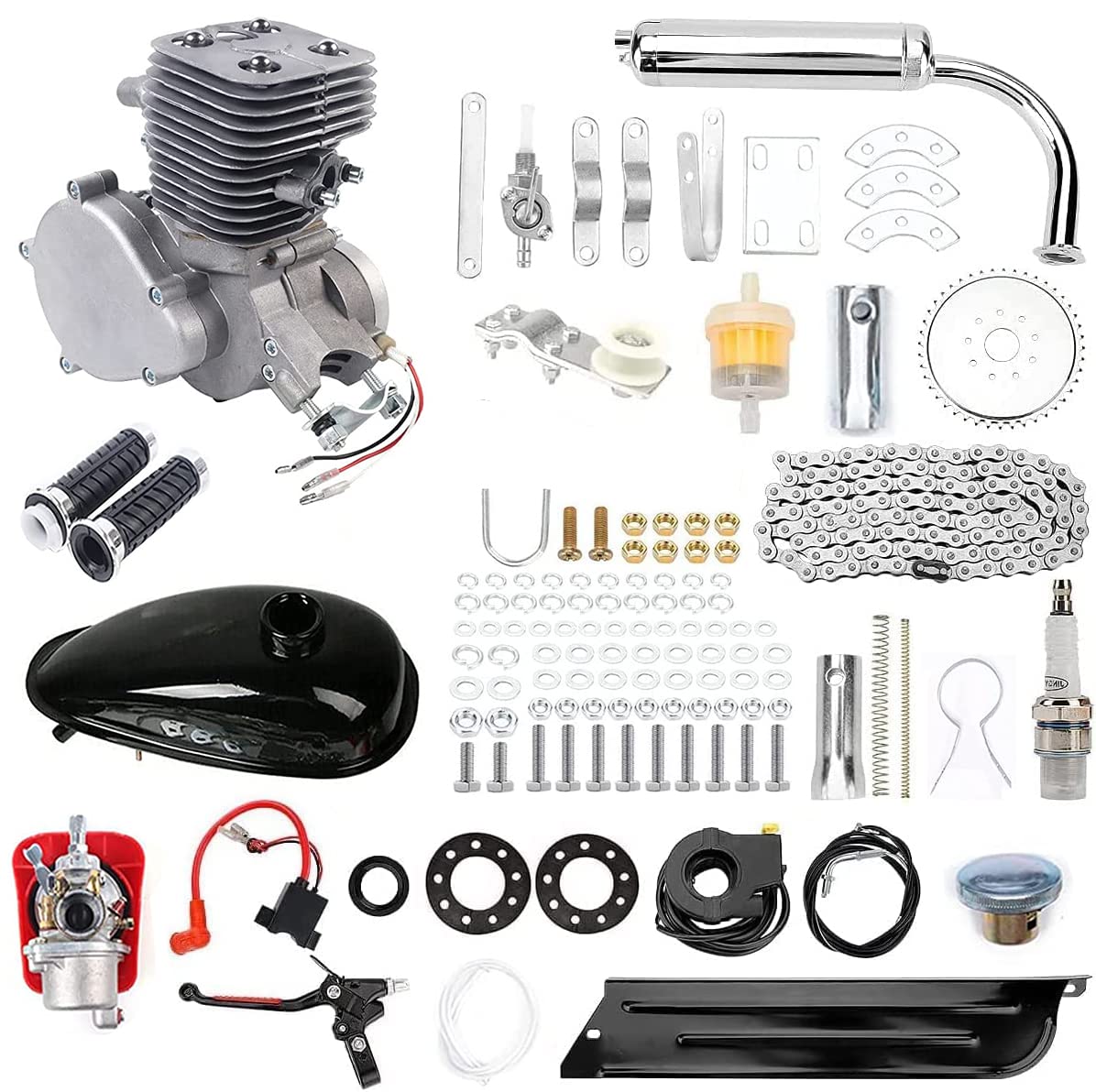 100cc 2 Stroke Air-Cooling Bicycle Engine Kit Z459