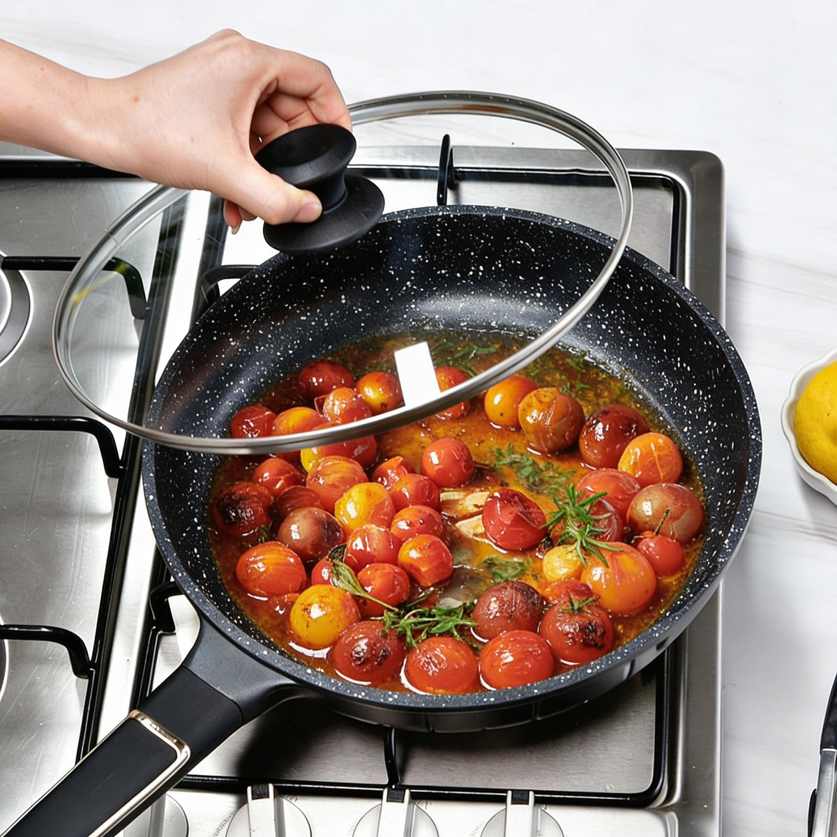 13 In Tempered Glass Lid for Cookware G85962