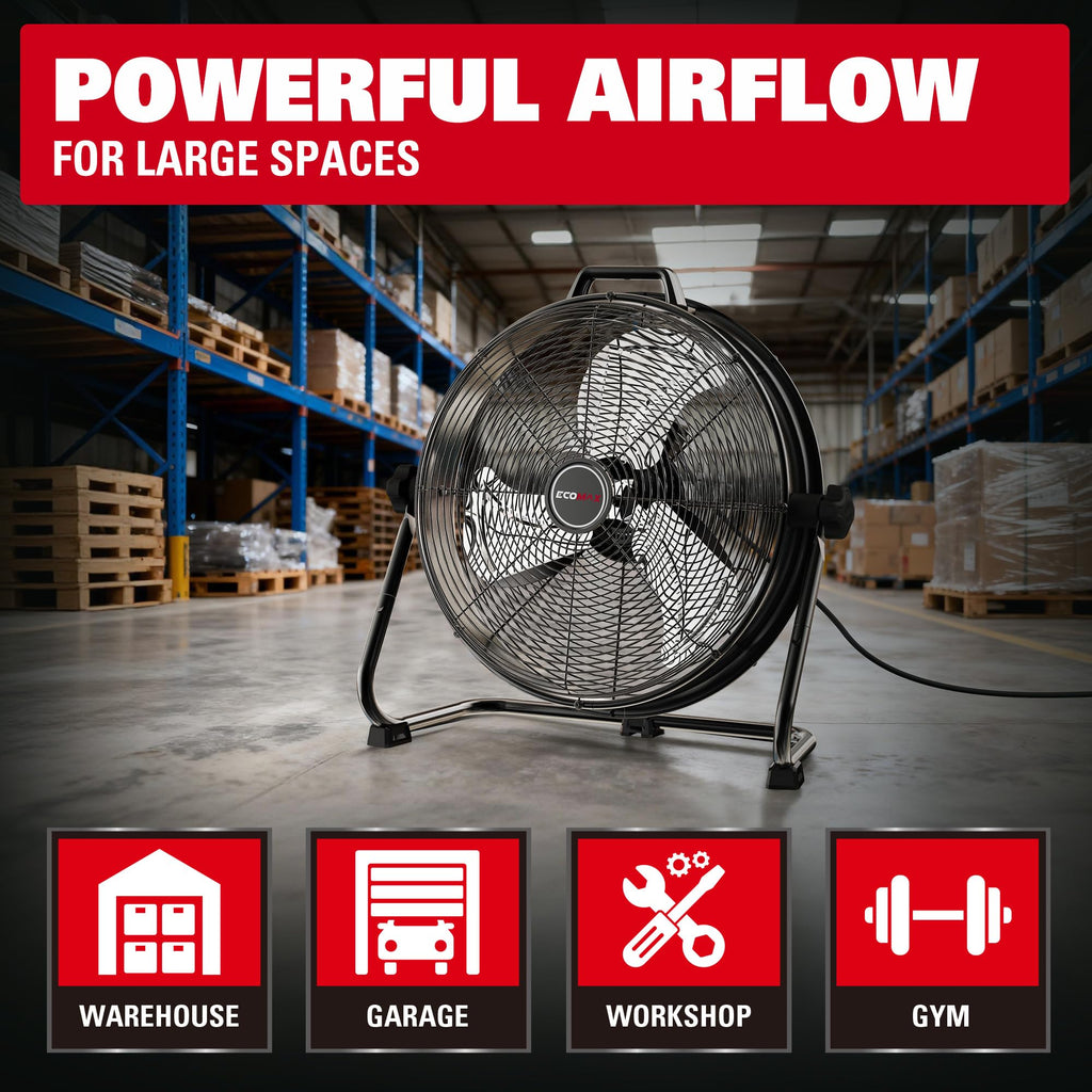 20-Inch 2300 CFM 3-Speed Industrial Drum Fan Z1913