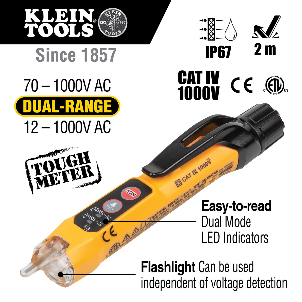 Digital Multimeter Electrical Test Kit with Carrying Case L714510