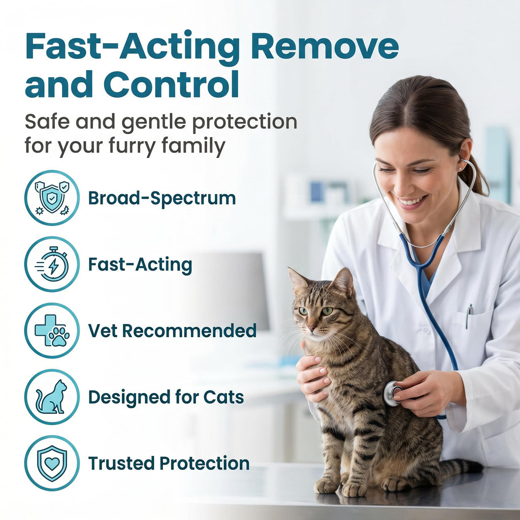 Broad Spectrum Dewormer for Cat & Kitten S818