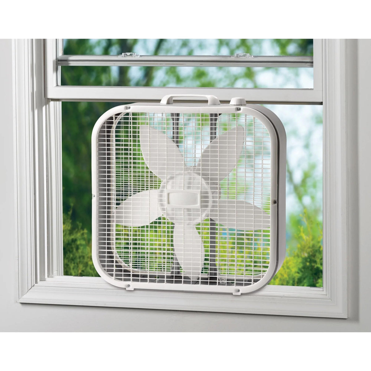 20" Classic Box Fan, 3 Speeds, White A399