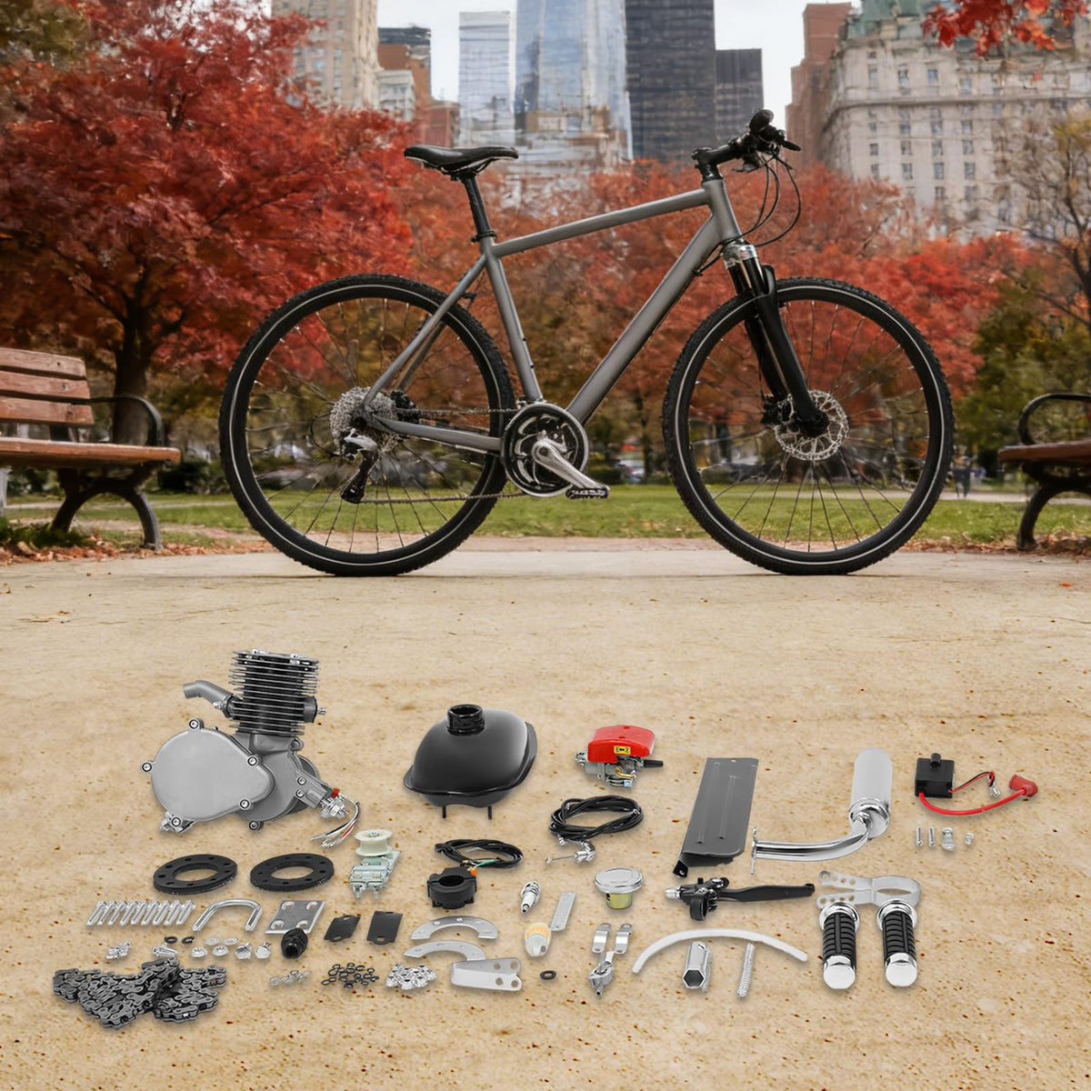 100cc 2 Stroke Bicycle Engine Kit C7955