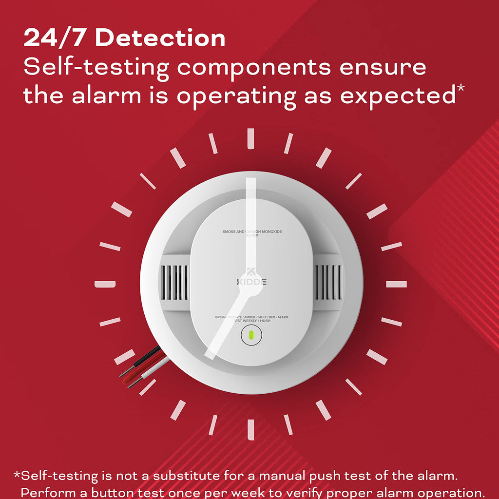 Hardwired Smoke & Carbon Monoxide Detector P938