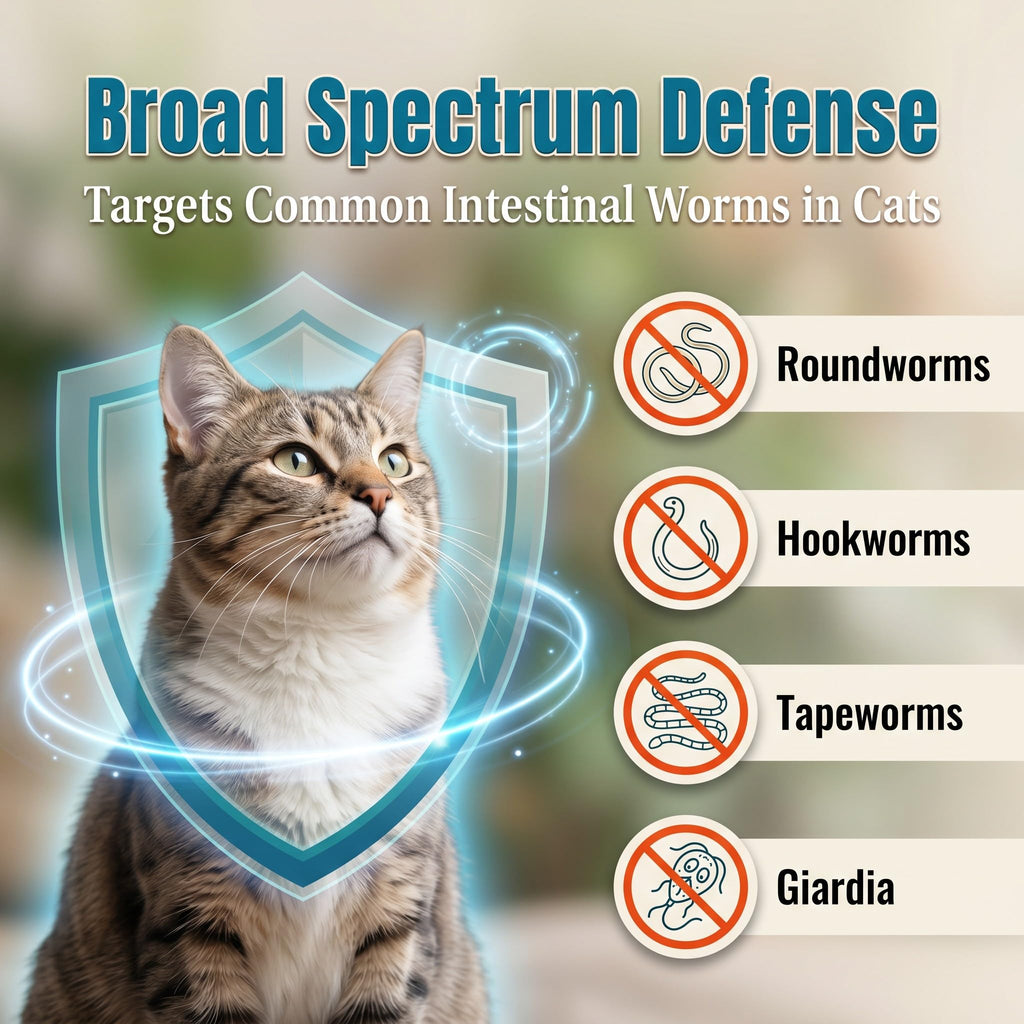 Broad Spectrum Dewormer for Cat & Kitten S818