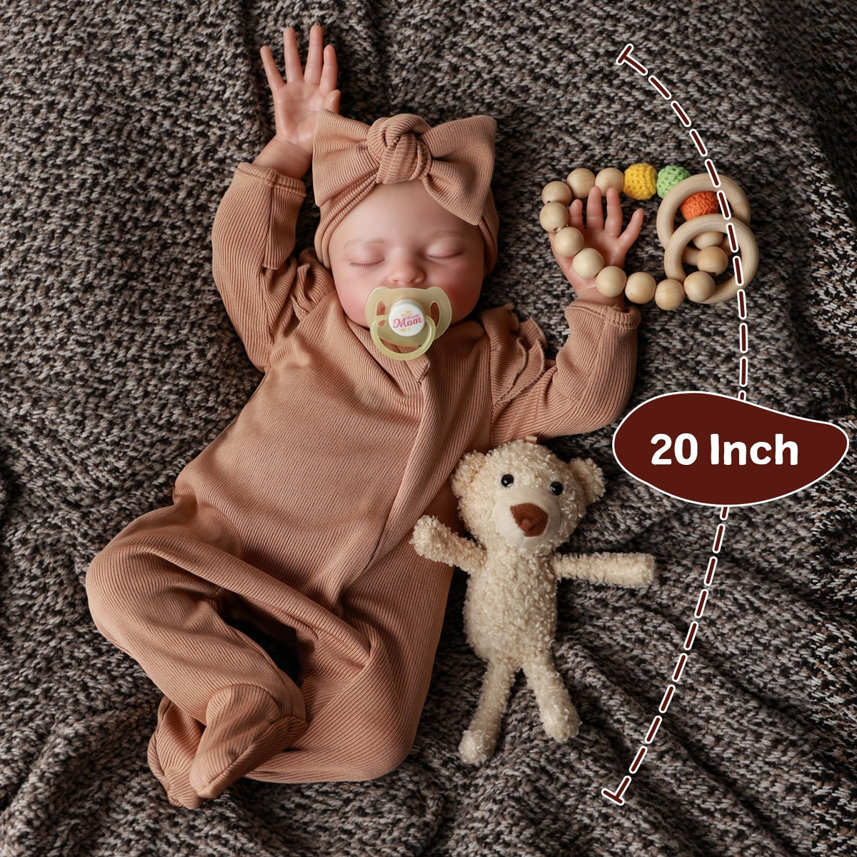 20 Inches Realistic Reborn Baby Dolls Girl U19199