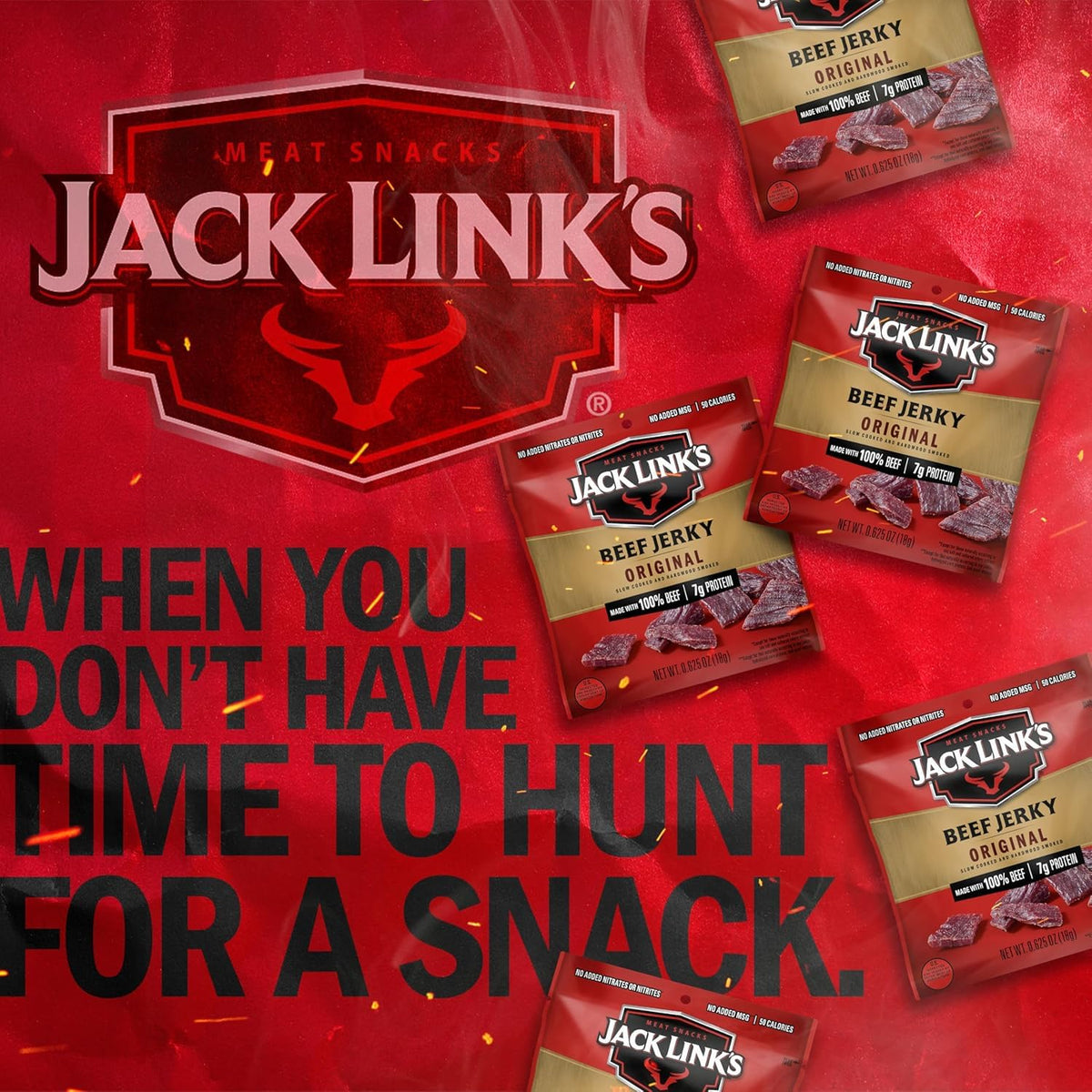 Original Beef Jerky Multipack 5 Pack 0.625 oz P156416