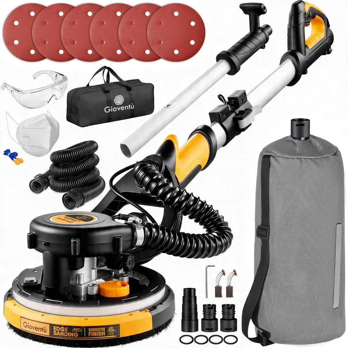 Electric Drywall Sander with Vacuum Z206