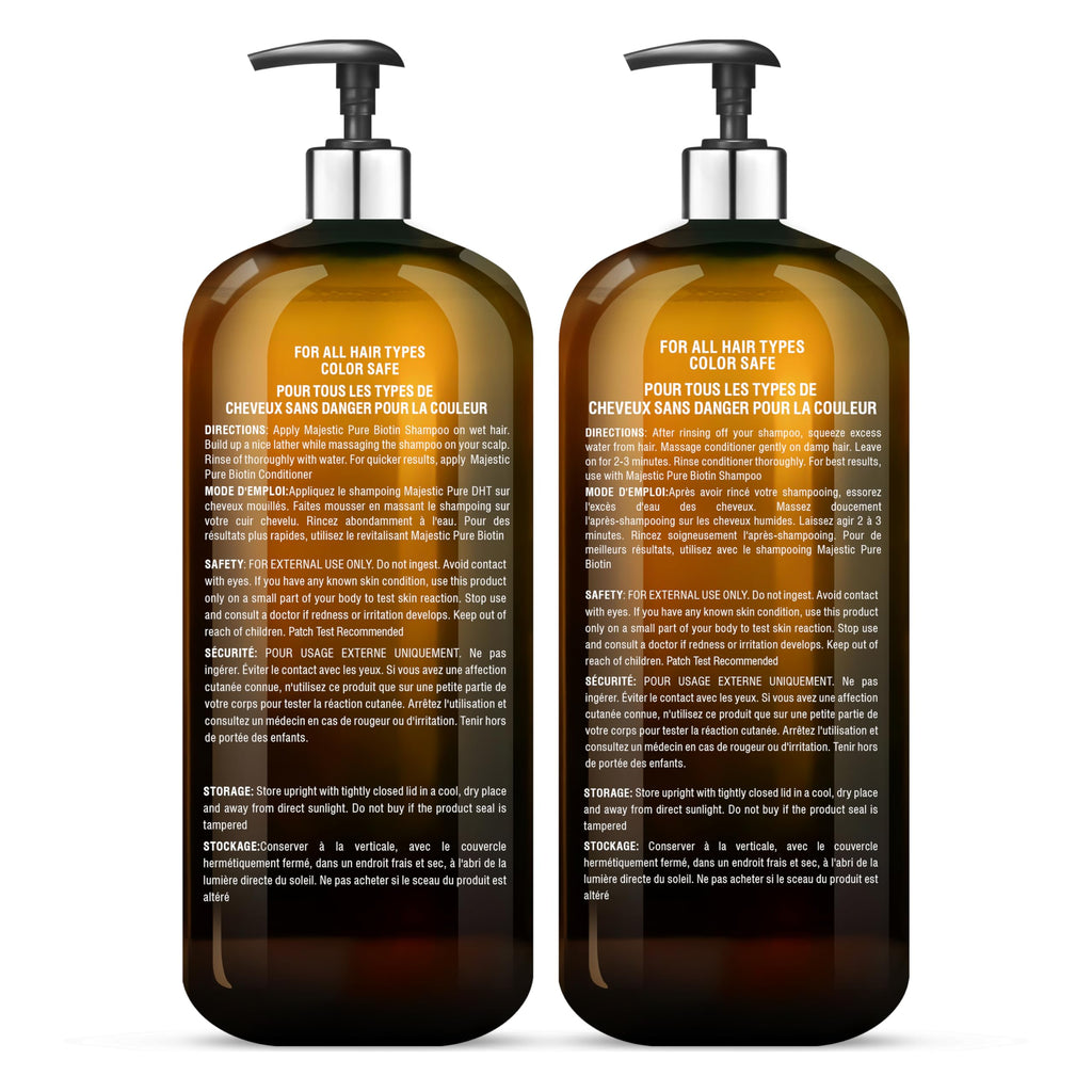 Biotin Shampoo and Conditioner Set 2x16 Fl oz A5422
