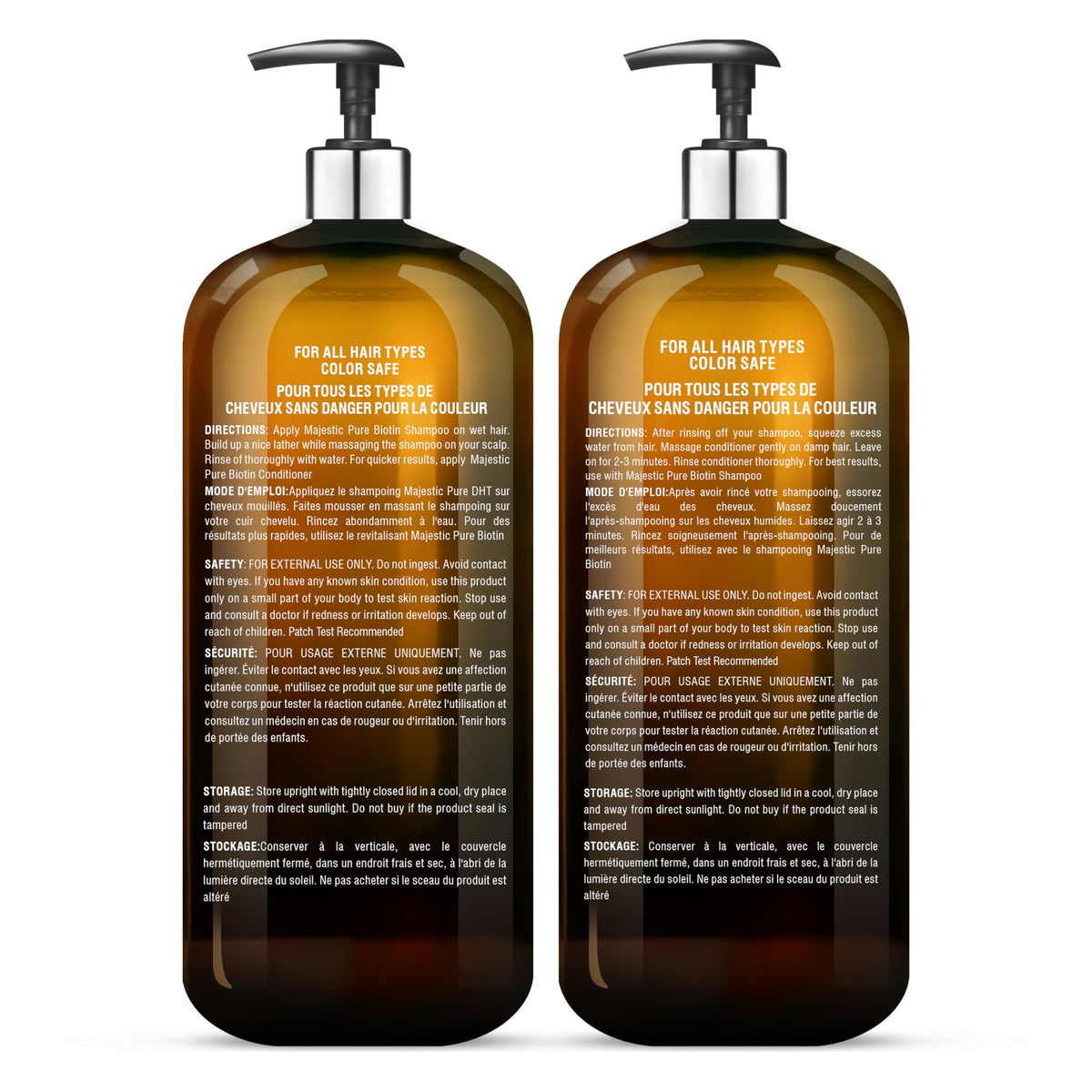 Biotin Shampoo and Conditioner Set 2x16 Fl oz A5422