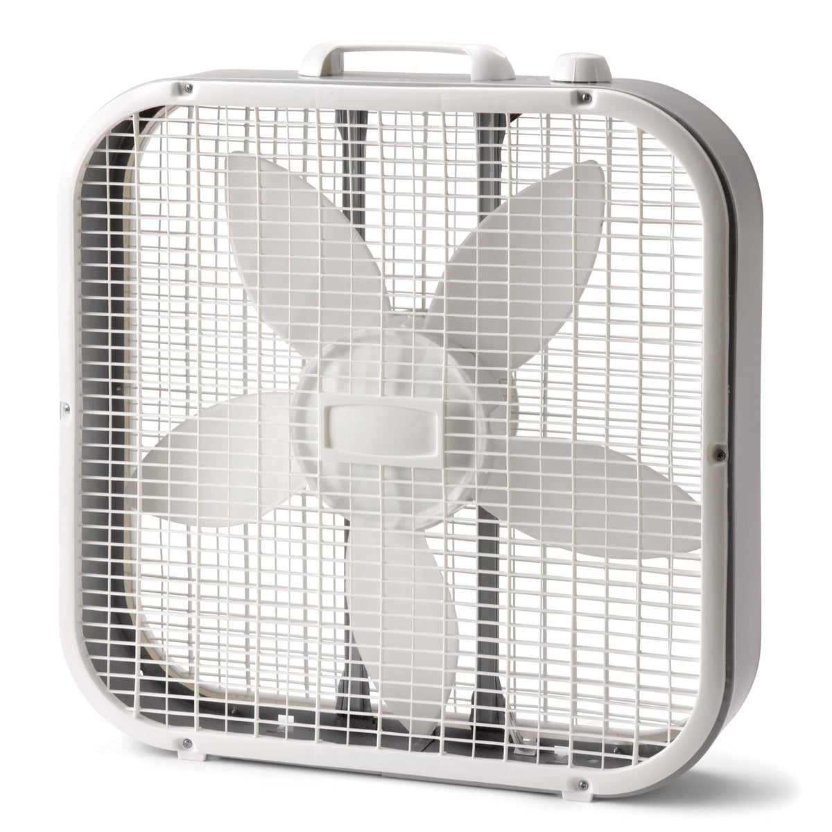 20" Classic Box Fan, 3 Speeds, White A399
