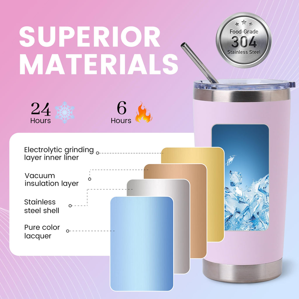 20 oz Insulated Tumblers 12 Pack Y989046