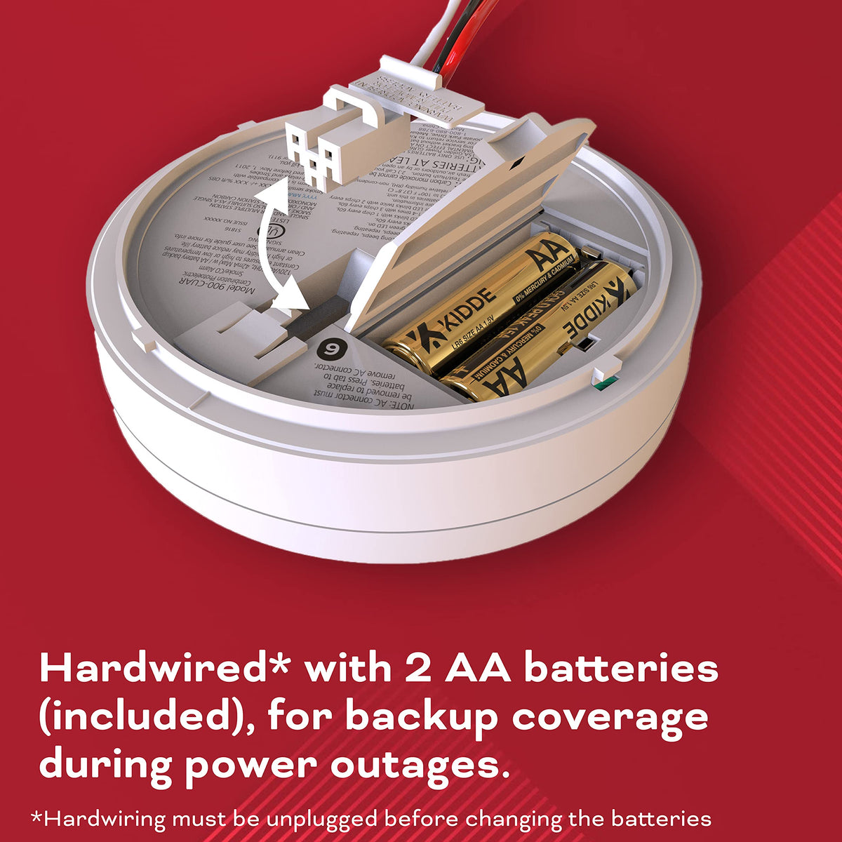 Hardwired Smoke & Carbon Monoxide Detector P938