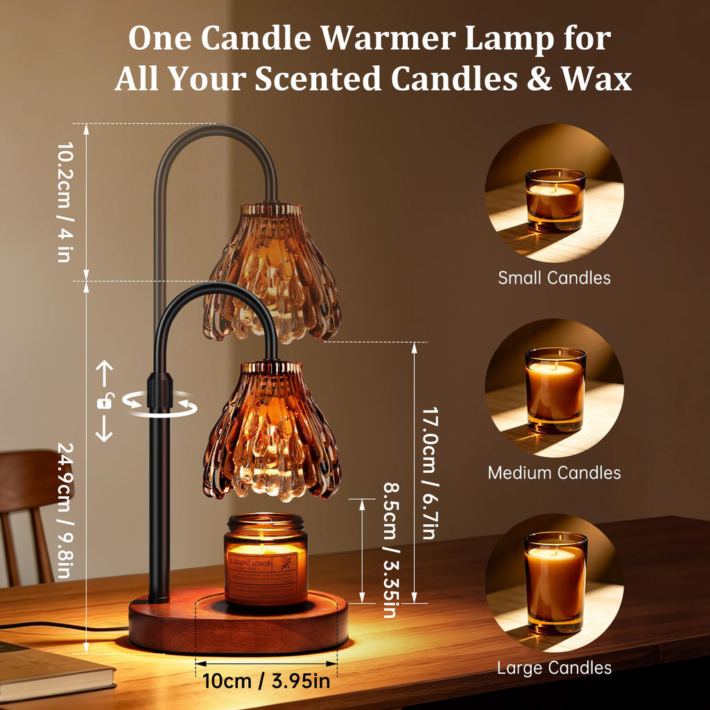 Candle Warmer Lamp with Timer Dimmable K129
