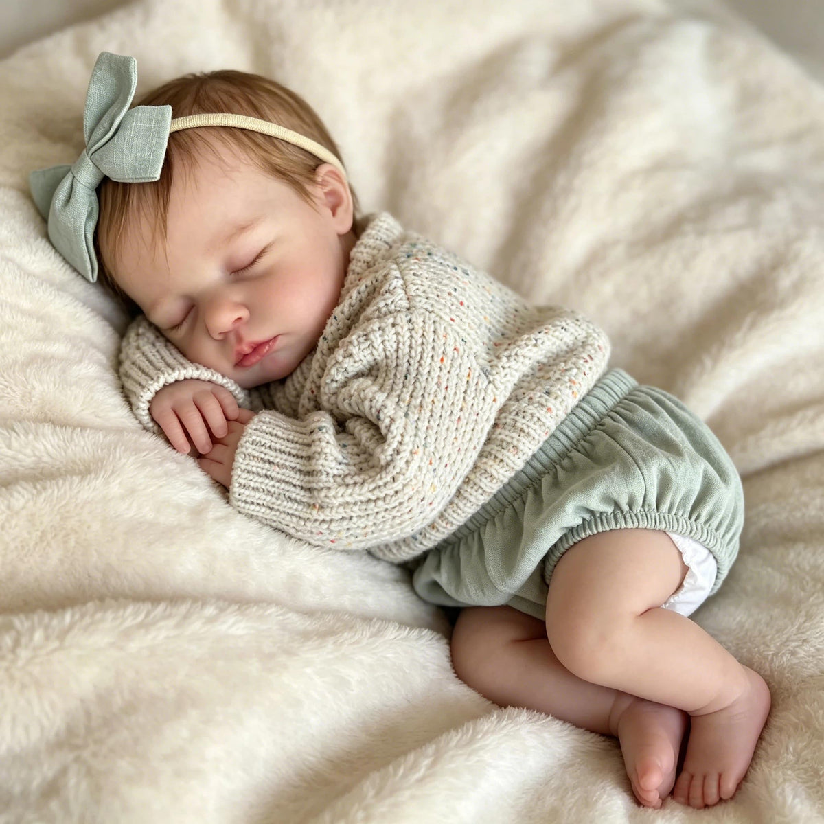 20 Inch Full Vinyl Realistic Reborn Baby Doll M97224