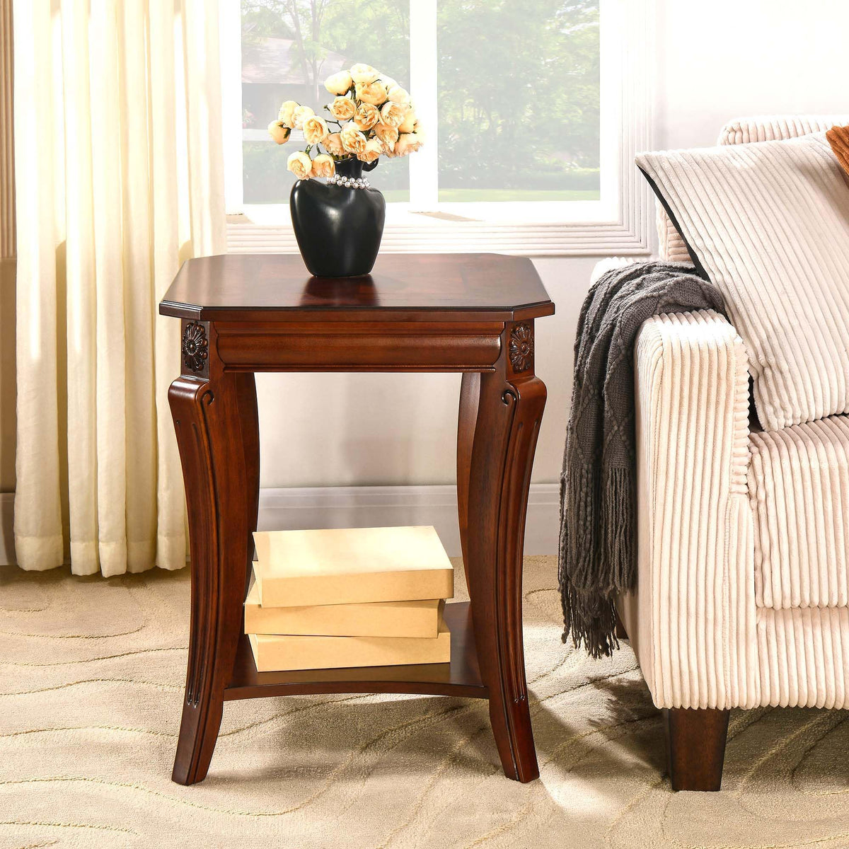 Set of 3 Solid Wood Coffee Table P9494