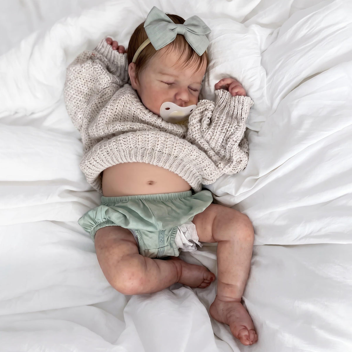 20 Inch Full Vinyl Realistic Reborn Baby Doll M97224