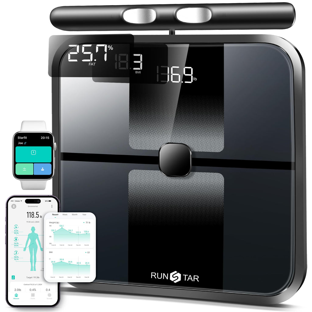 8-Electrode Body Composition Monitor Digital Bathroom Scale G628