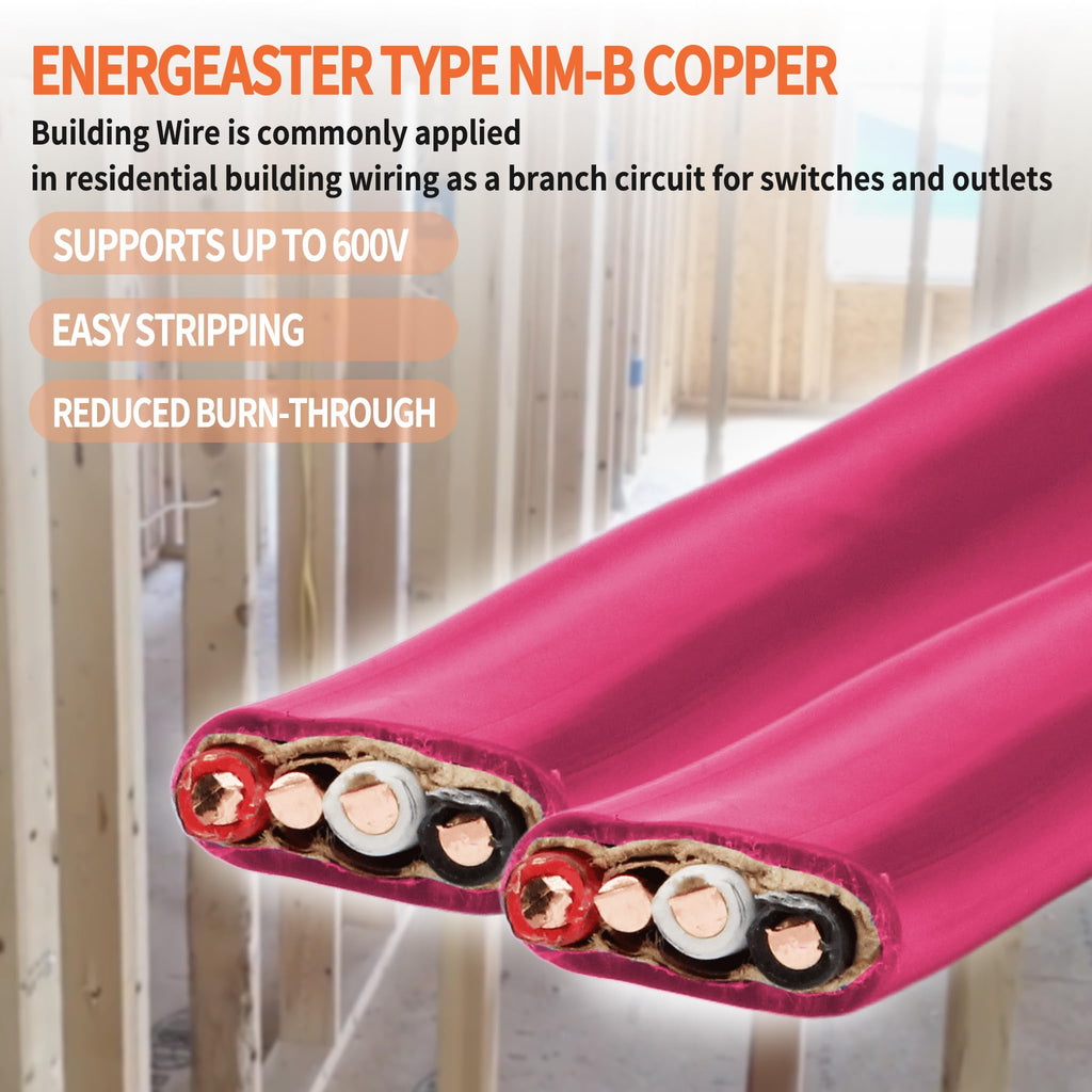 10/3 NM-B Copper Cable with Ground 50FT H691934