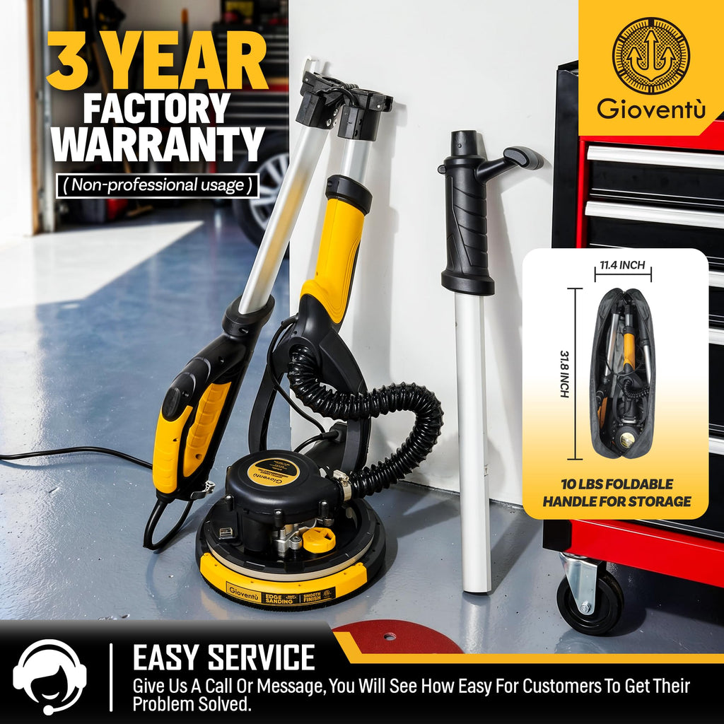 Electric Drywall Sander with Vacuum Z206