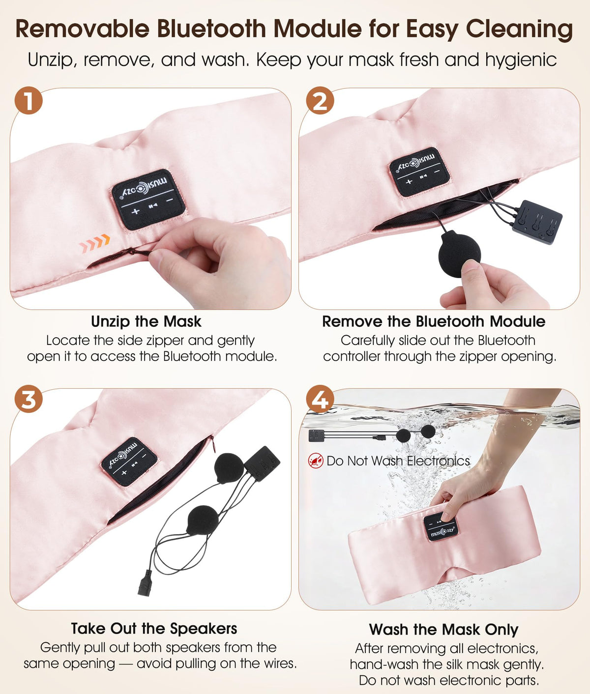 Silk Bluetooth Sleep Mask D248096