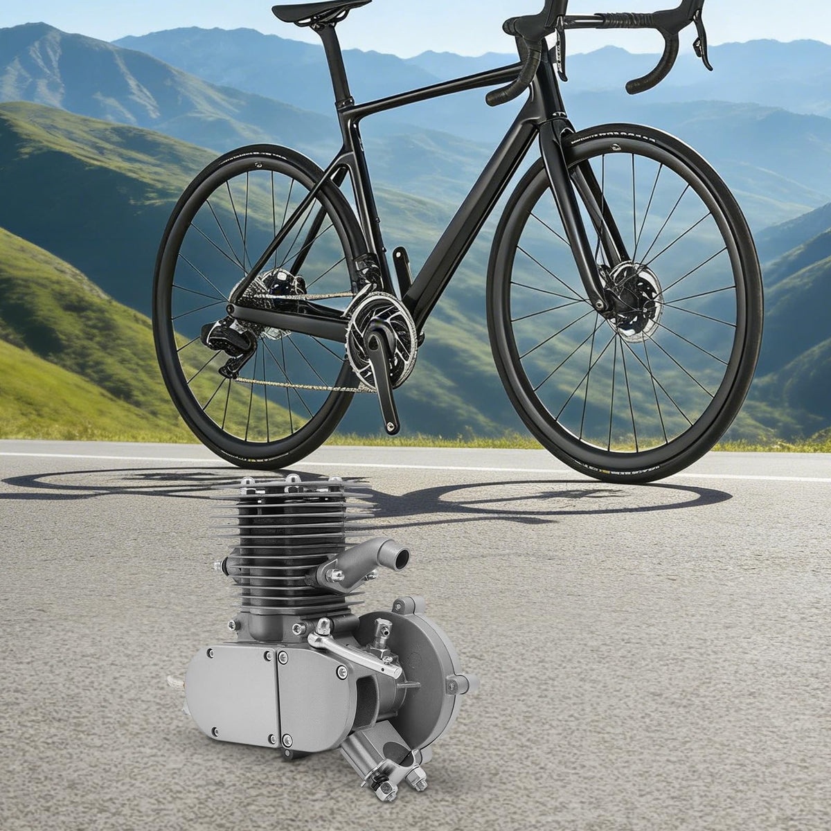 100cc 2 Stroke Bicycle Engine Kit C7955