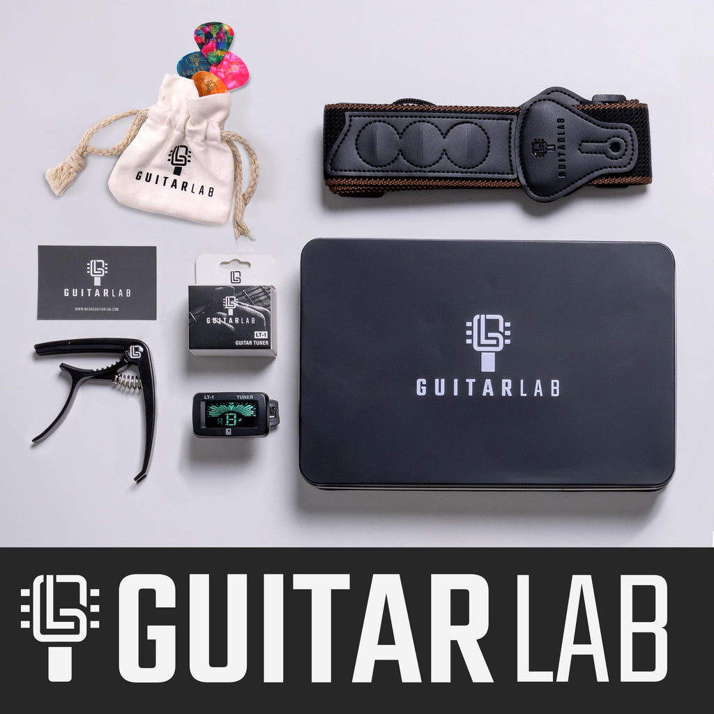Guitar Accessories Kit - Strap, Capo, Tuner & Picks G61545