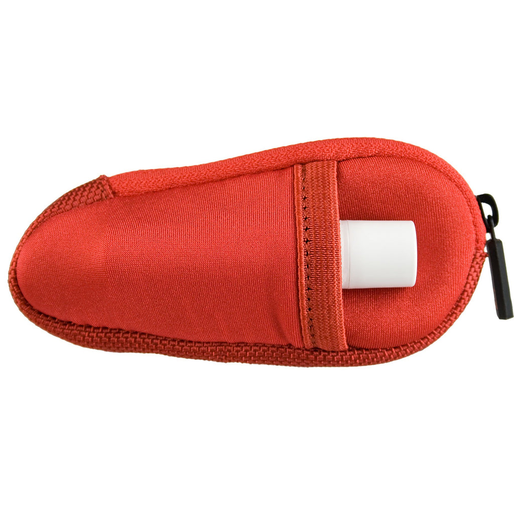 Red Neoprene Trombone/Alto Saxophone Mouthpiece Pouch L31206