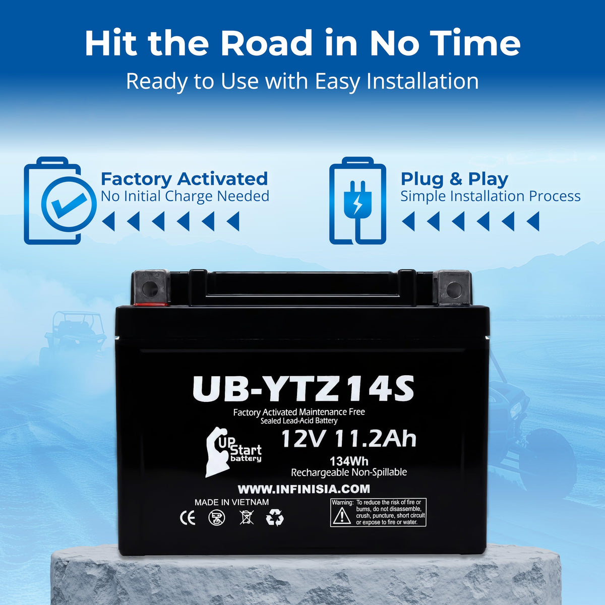 12V 11.2Ah Battery X32231